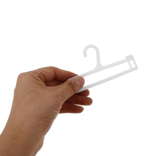 VICASKY Cabide De Pano Para Bonecas 10 Peças Casa De Bonecas Em Miniatura Cabides De Armário Mini Bo