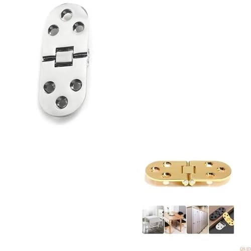 Hardware para muebles con bisagra oculta ajustable de 180 grados 3