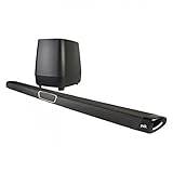The Best Home Theater Systems 19 Polk Audio MagniFi Max Home Theater Sound Bar with 5.1 Dolby Digital Experience | Works with 4K & HD TVs | HDMI & Optical Cables, Wireless Subwoofer Included, Black