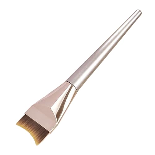 TABSIRAH Brocha plana para base, aplicador húmedo y seco, brocha de base plana para mezclar crema líquida, adolescentes, niñas, estudiantes universitarios, bailarinas