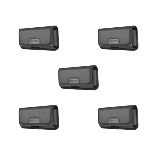 Lot de 5 étuis de téléphone résistants aux rayures pour vélo format horizontal
