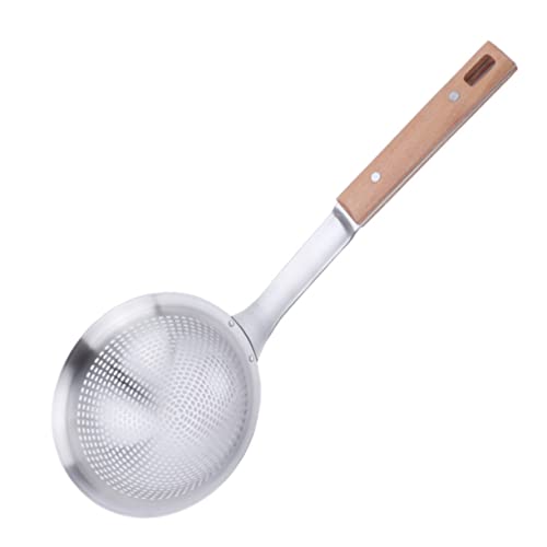 Luxshiny Coador De Macarrão Coador De Inox Coador De Peneira Coador Asiático Concha Coador De Malha