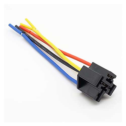 Relé de coche a prueba de agua con 5 pines para proteger circuitos de 12v 4
