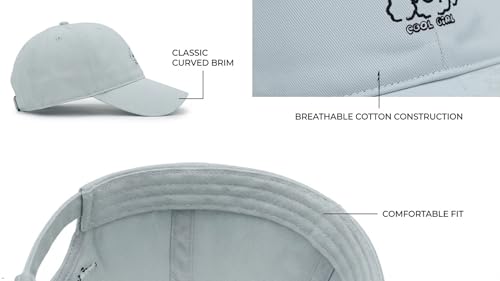 Image of MINISO Monologue Series Baseball Cap Grayish Green - Trendy Adjustable Cotton Cap for Outdoor & Casual Wear