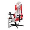 EG STARTS Flight Sim Chair Mounts Center Joystick Chair Mount T-Flight Hotas 4 & Warthog Flight Stick & T16000M FCS & TCA Sidestick Airbus Edition & VKB Gunfighter pro MK 3 Stick