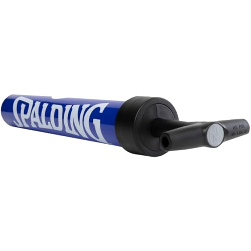 Image of Spalding Sports Ball Pump Kit | Ideal for Basketball, Volleyball, Football, Soccer Ball & Rugby Ball | Complete Hand Pump Kit with Needles