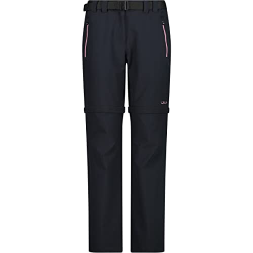CMP - Stretch-Zipp-Off-Hose für Damen, Anthrazit-Bard, D42
