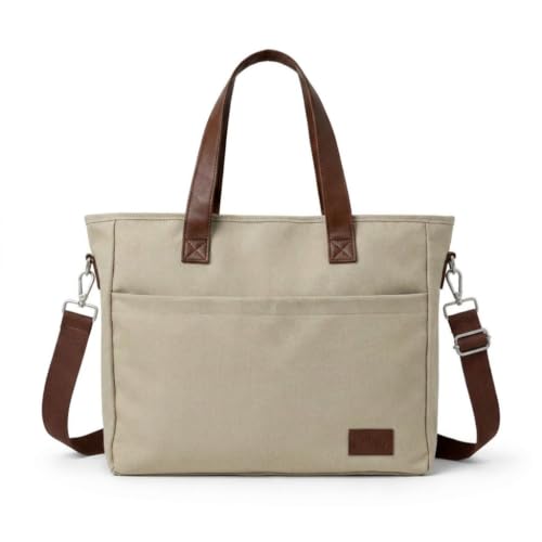 Bolsa Tote Bloom Godaily Leve Moderna Transversal Feminina Bege e Caramelo