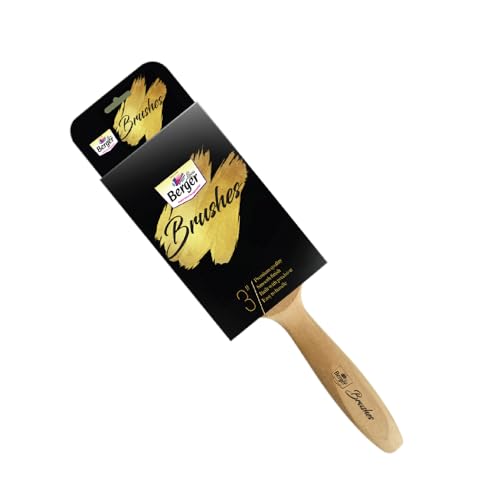 Image of Berger 2 Inch Paint Brush for Wall, Doors & Windows | Premium Soft Bristle Brush for Oil & Water Based Paints | Easy Application | Durable, Thick Bristles | Smooth Finish | DIY & Pro Use