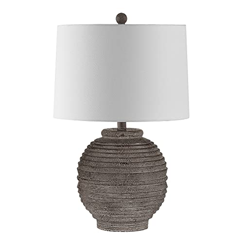 Safavieh TBL4433A Lighting Collection Pendri Modern Rustic Industrial Farmhouse Grey 24-Inch Bedroom Living Room Home Office Desk Nightstand Table Lamp thumb #5