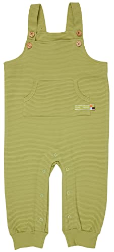 loud + proud Latzhose Rippenstruktur, GOTS Zertifiziert