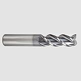 YG-1 28565TC Carbide Alu-Power End Mill, 3 Flute, 45 Degree Helix, Regular Length, Square, TiCN...
