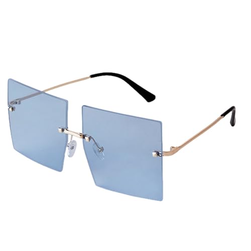 Lunettes de soleil oversize pour femmes idéales pour les terrasses et la plage