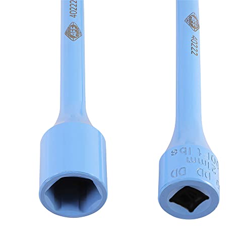 Image of AFF Torque Limited Socket, 1 /2 inch Drive, 21mm, 100 ft /lbs, Sky Blue, 40222