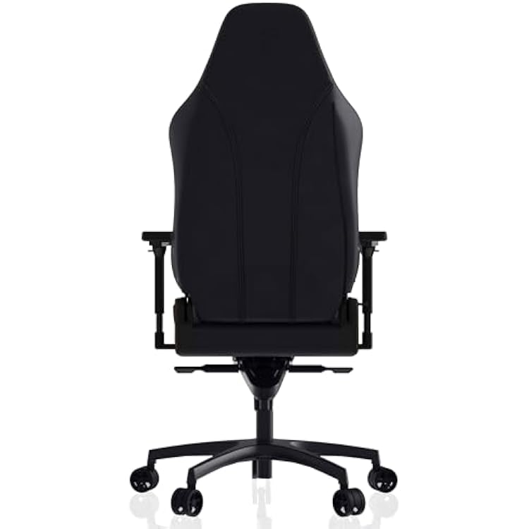 كرسي Vertagear PL6800 مريح للألعاب الكبيرة والطويلة يتميز بأنظمة المقعد ContourMax Lumbar & VertaAir - أسود الكربون
