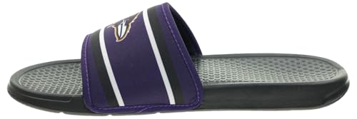 Image of FOCO NFL Team Printed Slide Sandals - Officially Licensed Football Fan Footwear for Comfort & Style