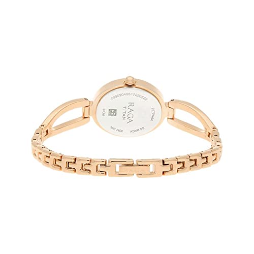 Titan Raga Viva Rose Gold Dial Women Analog Watch With Metal Strap-Ns2579Wm01 (Image - 2)