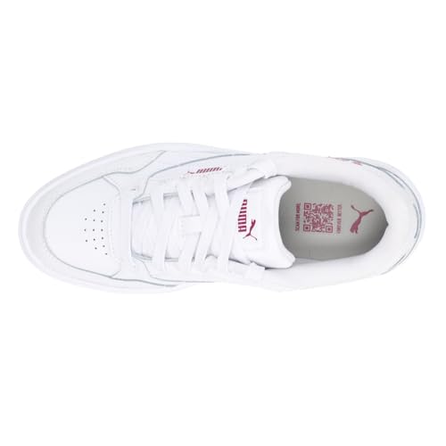 PUMA Womens Karmen Ii Idol Novelty Embroidered Floral Lace Up Sneakers Shoes Casual - White4