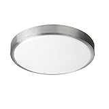 ZHMA LED 8W lámpara de techo resistente al agua moderna LED luz de techo redonda 680lm blanco neutro 4500K para baño Dormitorio Cocina Sala de estar Comedor Balcón Pasillo