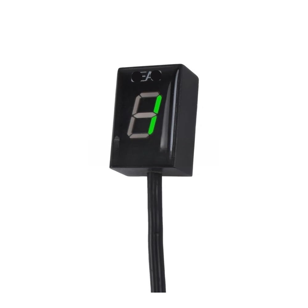 Indicateur de vitesse pour Moto Triple vert avec commande tactile étanche - 6