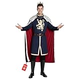 Morph Royal Mens King Costume Adult Noble King Halloween Costume for Men 2X-Large