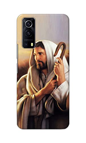 Image of PRINTFIDAA Catholic Image of Jesus Christ from Slovakia Hard Back Cover for Vivo Y53S / IQOO Z3 Back Cover -(P6) KAT1003