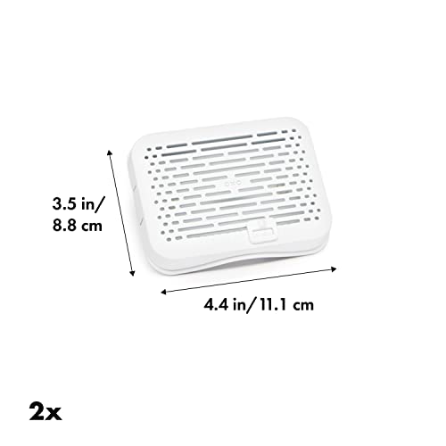 Oxo Good Grips Greensaver Mounted Crisper Drawer Insert With Suction Cups (2 Pack),White #TOP1
