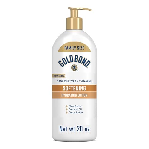 Gold Bond Softening Hydrating Lotion, 20 oz., With Shea Butter for Rough & Dry Skin
