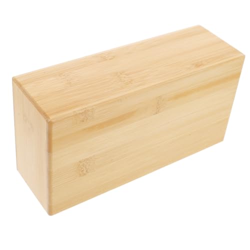 GALPADA Versatile Yoga Exercise Brick Bamboo Block for Dancers Fitness Supply Indoor Yoga Accessory