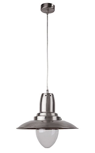 Preisvergleich Produktbild RABALUX Pendel, Glas, E27, stahl