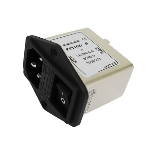 Filtro antiinterferencias CA 220 V tipo toma IEC para laboratorios de pruebas
