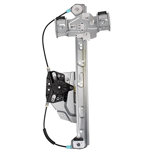 Image of TRQ Rear Left Power Window Regulator & Motor Assembly Drivers Side Compatible with 2000-2005 Cadillac DeVille GM1550119