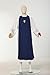 ANDHOM Clergy Vestment Robe Scapular, Church Minister Choir Overlay Stole, Gold Cross Scapular (Blue+Cross, 61in/155cm)