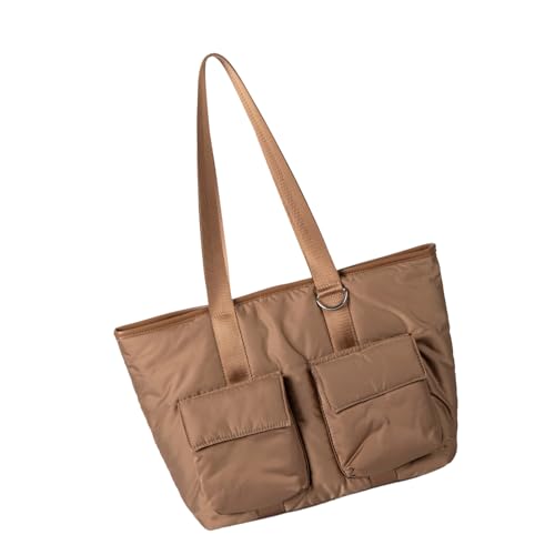 Sac à main léger pour femme en nylon imperméable et résistant avec poches de rangement