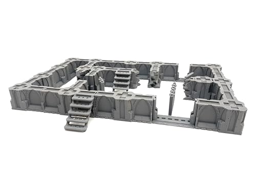 Space Hulk Système mural modulaire décors de science-fiction industrielle 31 pièces