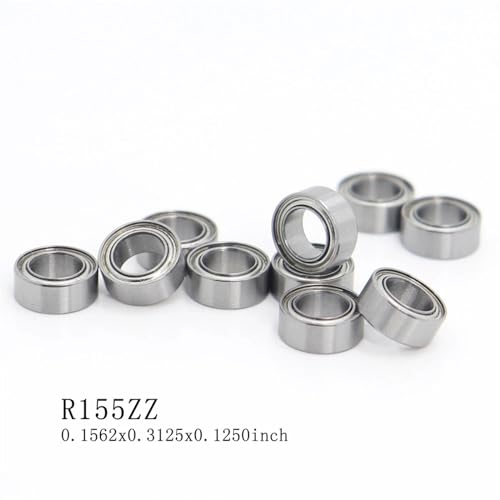 Rodamiento R155rodamientos de bolas ZZ de acero resistente para ejes de transmisión RC 2
