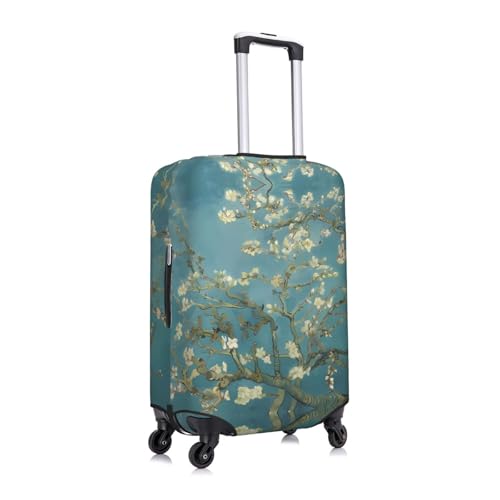 Luggage Suitcase Cover Protector, Printed almond blossom Luggage Covers for Suitcase, Baggage Covers Fits 18-32 Inch Luggage3