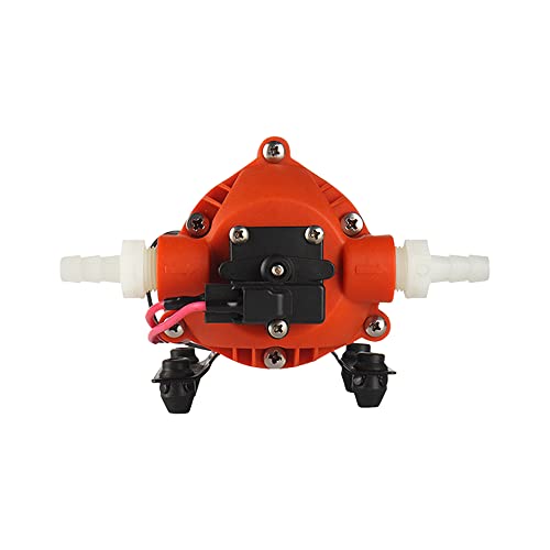 LIGHTEU® Seaflo DC 12V 5.5LPM/1.5GPM 31S 5.5Bar, Max Draw 8.0A, selbstansaugende Hochdruck Membranpumpe für Wohnmobil, Wohnwagen, Garten