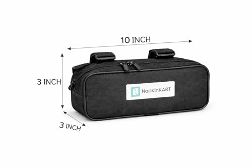 Image of Bike Carrier Storage Bag, for Microfiber clerner Cloth,Waterproof Motorcycle Tool and Cloth Bag, Microfiber Cloth and Daily Essentials Pouch