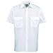 Price comparison product image Premier Workwear Mens Short Sleeve Pilot Shirt Light Blue XXX-Large (Manufacturer Size:18)