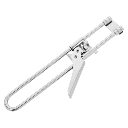 VANZACK Adjustable Jar Opener Stainless Steel Can Opener Retractable Lid Gripper Easy to Use Kitchen Accessory for Mason Jars