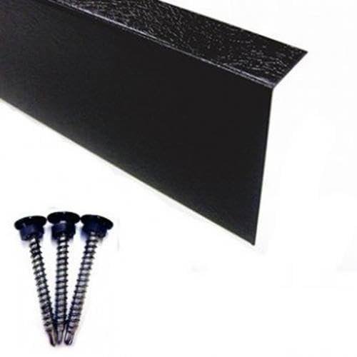 Skyguard Metal Edge Trim for Sheds 25mm x 50mm x 2 Metres EPDM Rubber Roofing (10)