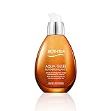 Aqua-Gelée Autobronceadora combina la experiencia de Biotherm en hidratación con el autobronceador. Este suero ligero, enriquecido con Life Plankton, permite una aplicación deslizante y un resultado natural.
