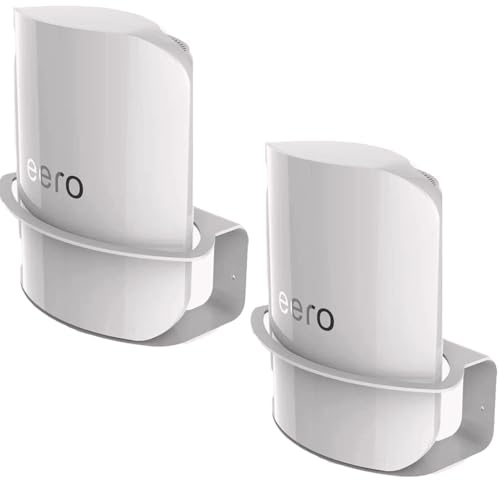 Support mural eero Max 7 pour supprimer les câbles visibles et ranger le WiFi