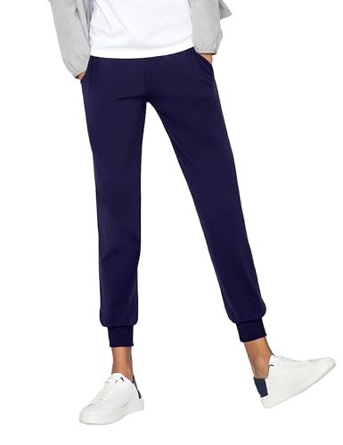 Image of AJISAI Women's Joggers Pants Drawstring Running Sweatpants with Pockets Lounge Wear