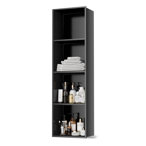 Niche de douche encastrée étanche en inox mat étagère de rangement douche murale sans carrelage