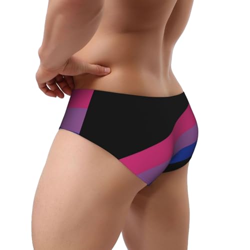 Lgbtq Bisexual Pride Men'S Brief Underwear Underpants Triangle Briefs With Pouch4