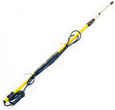 24FT Telescoping Pressure Washer Wand Long Extendable Telescopic Lance 4 sections, 4000 PSI Max Pressure 8 GPM, for Gutter and Window Cleaning (24FT)