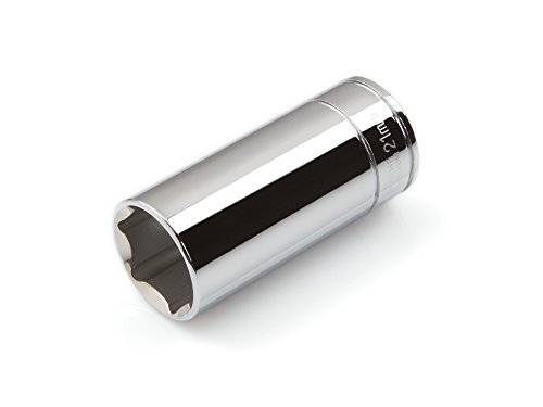 TEKTON 3/8 Inch Drive x 21 mm Deep 6-Point Socket | 14202