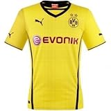 PUMA Herren Trikot BVB Authentic Home Replica Shirt, Blazing Yellow-Black, S